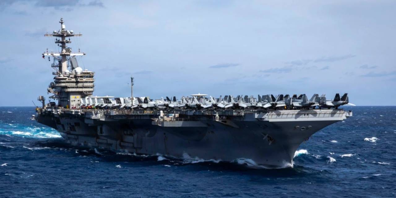 Hürmüz gerilimi sonrası ABD'den dikkat çeken rota değişikliği! Dev uçak gemisi Afrika'yı dolaşıyor