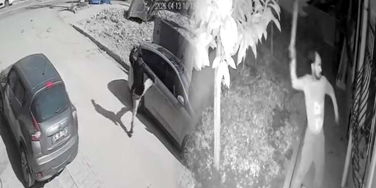 Araçları tekmelediği için gözaltına alındı! Devam edince tutuklandı