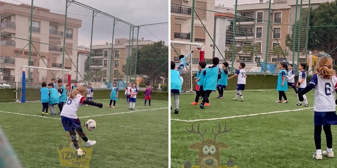 Ronaldo'yu kıskandıran frikik golü İzmirli küçük Işıl'dan geldi