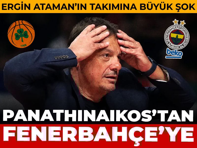 Ergin Ataman'ın takımına kesilen ceza Fenerbahçe'nin kasasına girecek