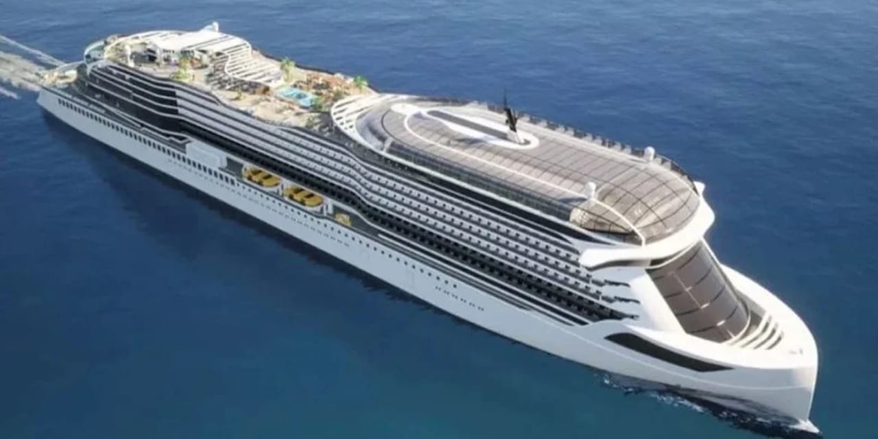 Dünyada bir ilk: Dev gemi sulara iniyor, bin 856 yolcuyu pillerle taşıyacaklar!