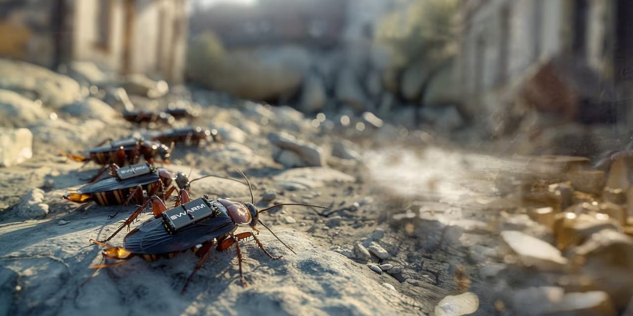 Hamam böceklerini çiple yapay zekaya bağlayıp casus ordu kuracaklar