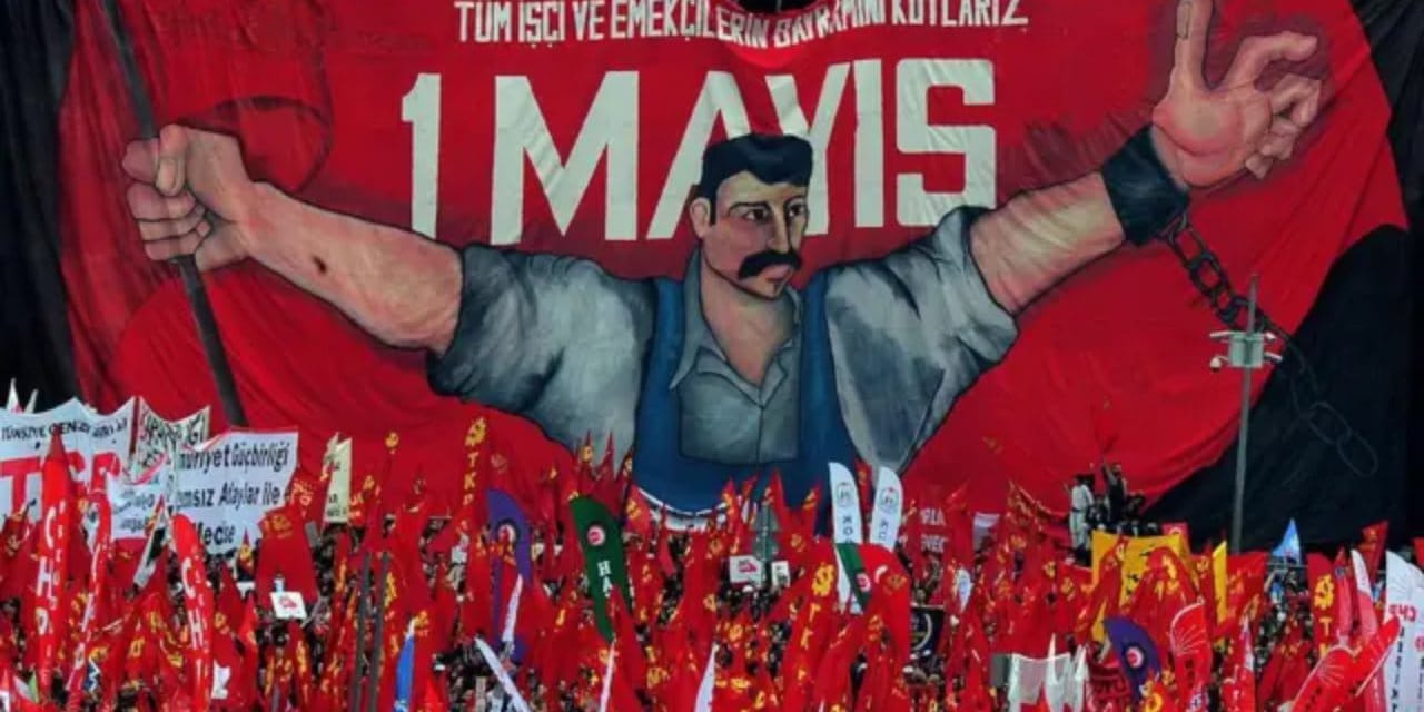 DİSK, KESK, TMMOB ve TTB 1 Mayıs'ta bir kez daha Kadıköy'de