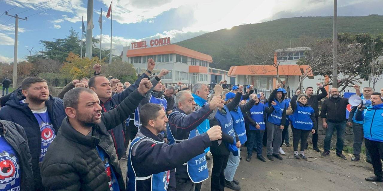 İzmir'de grevdeki Temel Conta işçilerine şafak baskını: Çok sayıda gözaltı