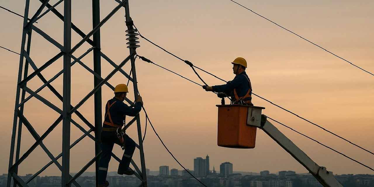 Ankara'da tam 8 saat boyunca şalterler iniyor