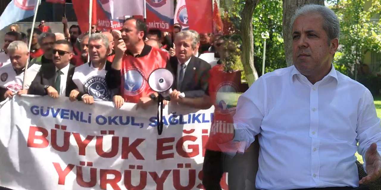 Şamil Tayyar eylem yapan öğretmenlere tehditler savurdu! 10 kişinin can verdiği saldırıların ardından şiddet dili yine sahnede