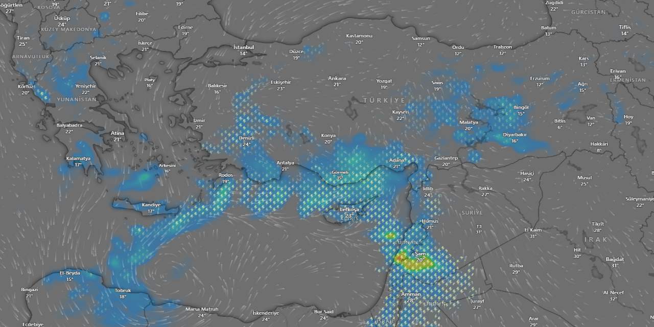 Beklenen yağış geldi: Çamur olup yağacak! Bakanlık alarm verdi