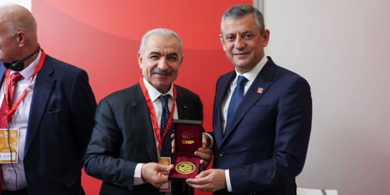 Özgür Özel eski Filistin Başbakanı ile bir araya geldi