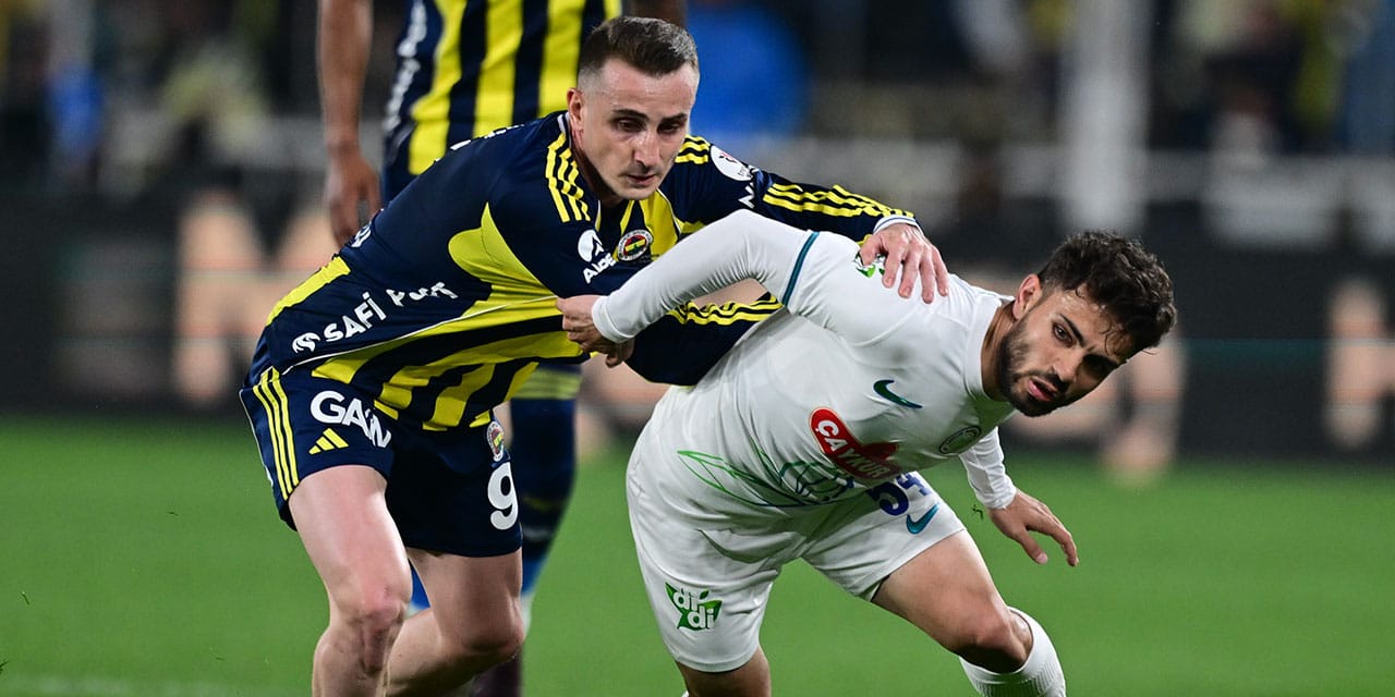 Fenerbahçe'de Rizespor maçında penaltı itirazı