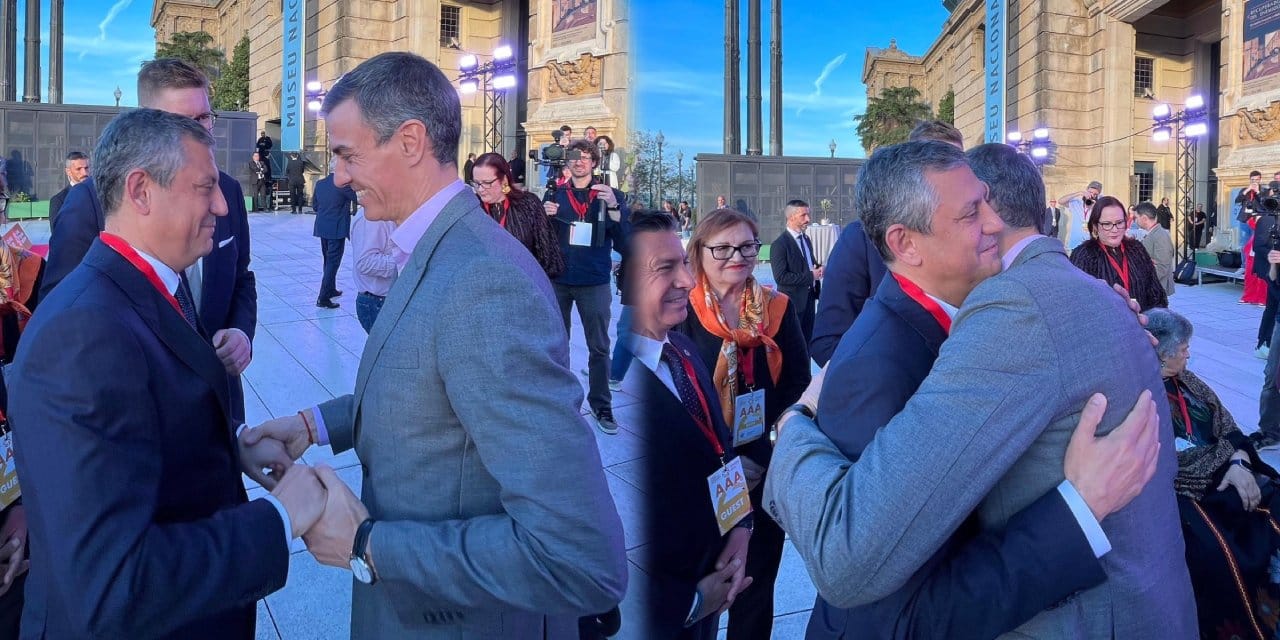 Özgür Özel İspanya Başbakanı Sanchez ile bir araya geldi