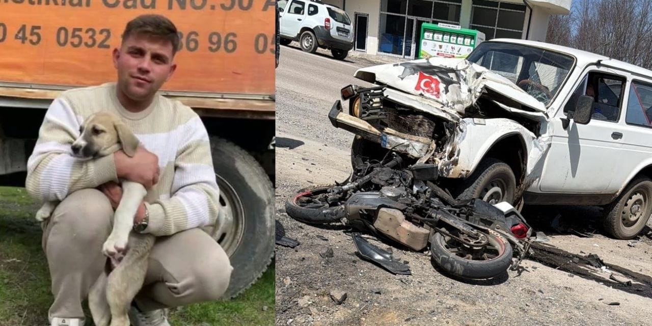 21 yaşındaki motosiklet sürücüsü kurtarılamadı