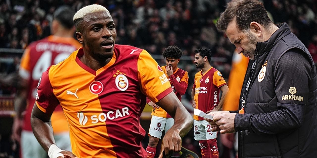 Osimhen kararı belli oldu: İşte Galatasaray'ın Gençlerbirliği ilk 11'i