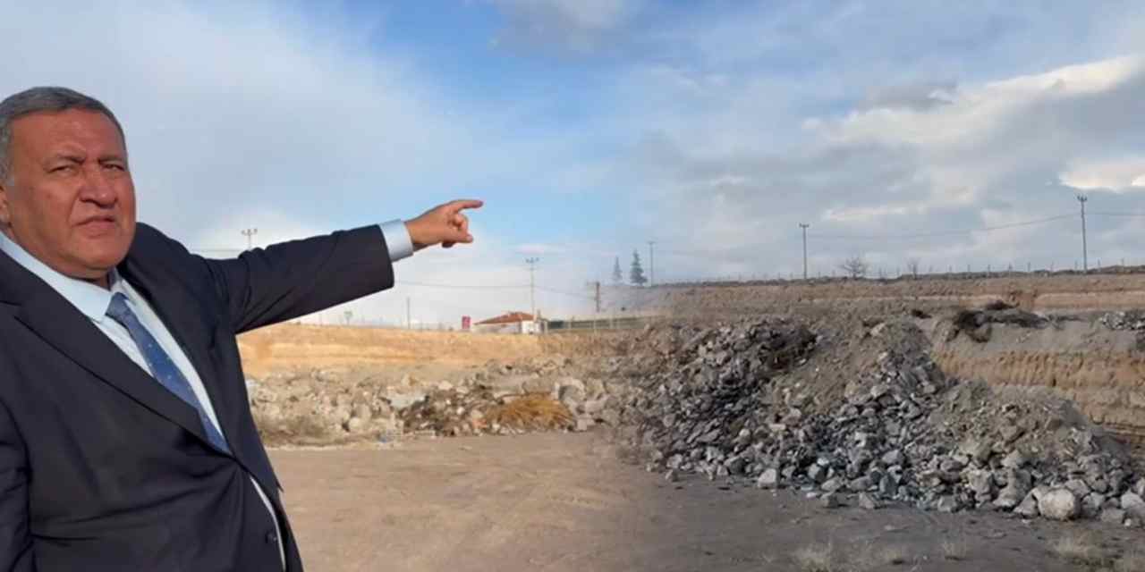 Seçim öncesi temeli kazılan hastaneden vazgeçildi! Milyonlarca lira harcandı şimdi atık dökülüyor!