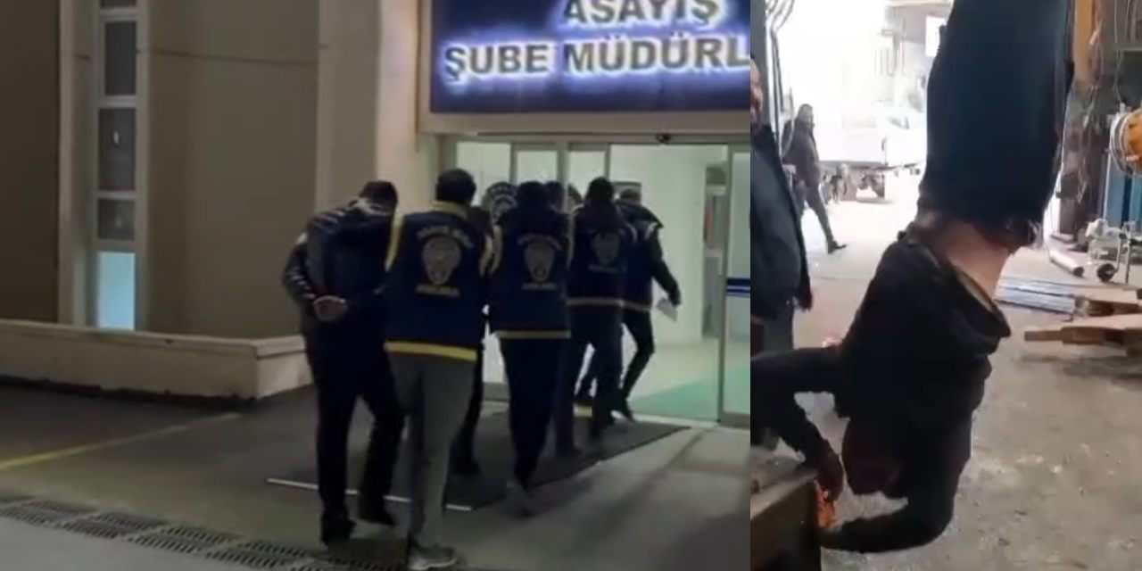 Zihinsel engelli işçiyi vince bağlayıp videosunu paylaşmışlardı: 3 sanığa tahliye!