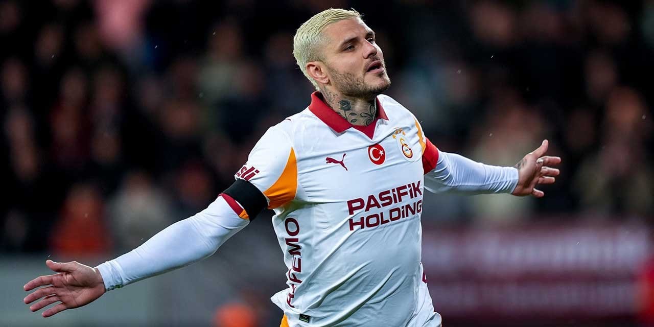 Gol orucunu bozan Icardi Süper Lig'de ilki yaşadı