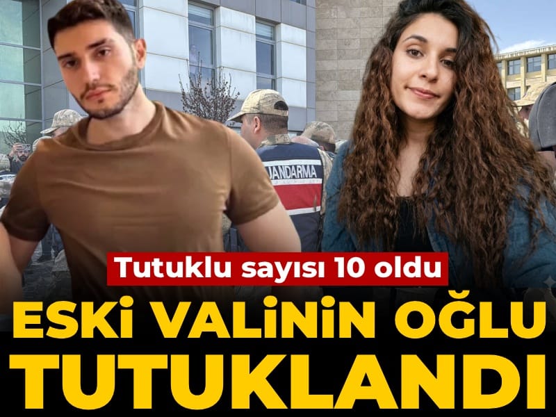 Son Dakika| Gülistan Doku soruşturması! Eski Tunceli Valisi Tuncay Sonel'in oğlu tutuklandı
