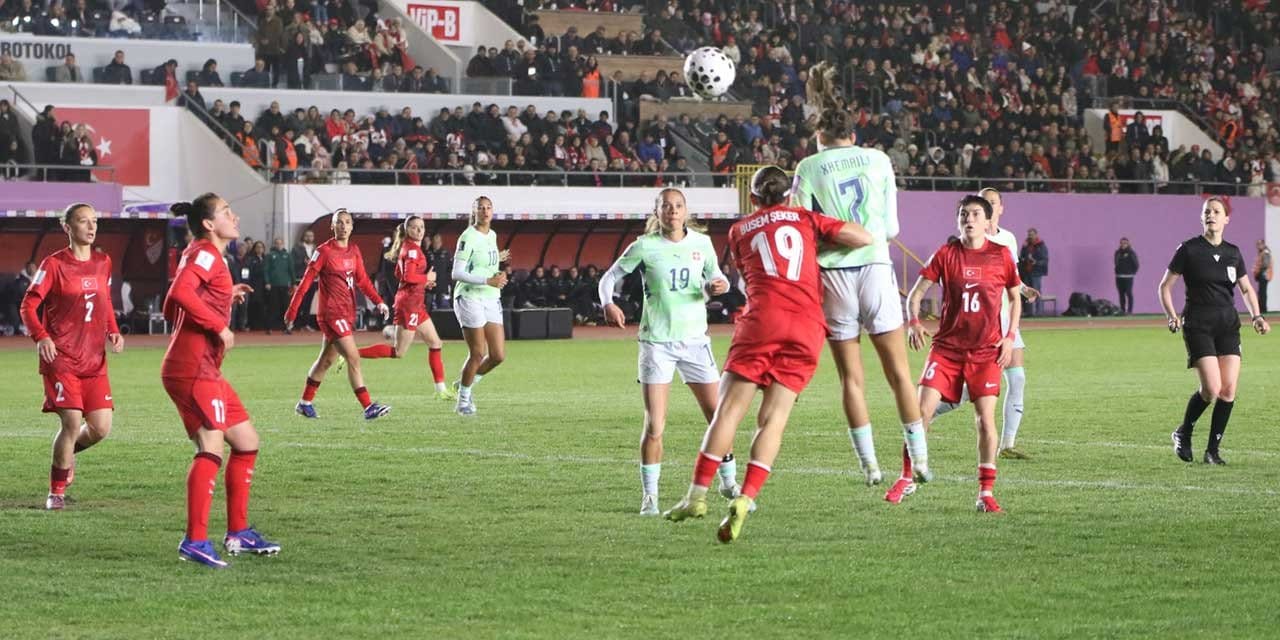 A Milli Takım İsviçre ile yenişemedi
