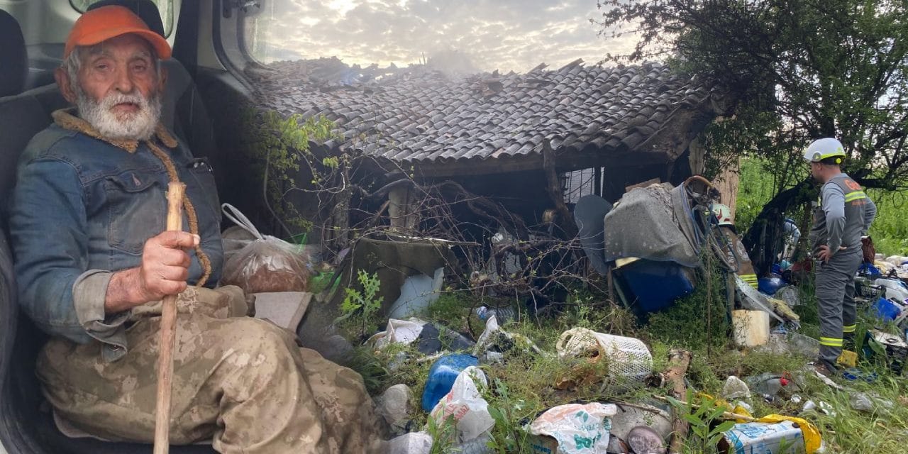 Bağ evinde korkunç yangın! 90 yaşındaki adam hayatını kaybetti