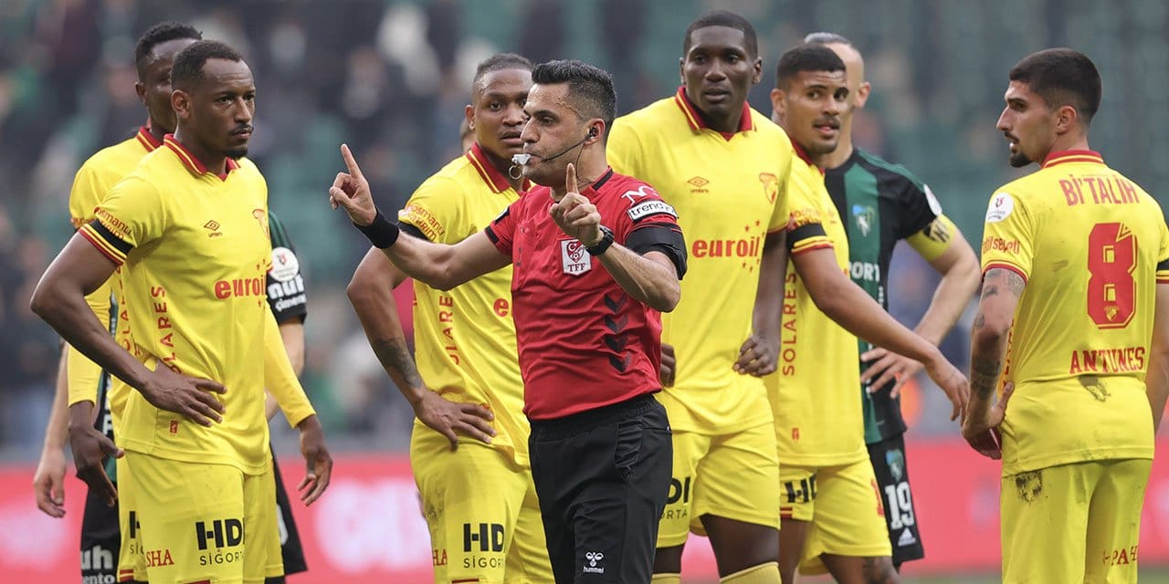 Göztepe'den penaltı tepkisi: Vahim ve düşündürücü