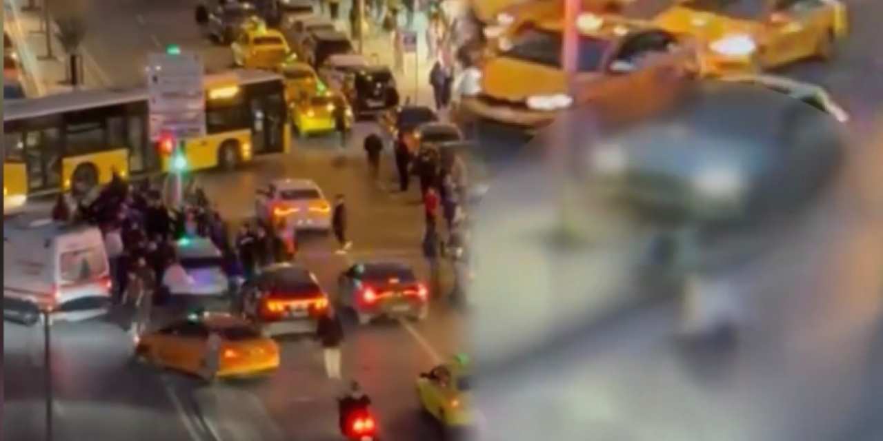 Şişli’de akılalmaz kaza! Bayılan sürücünün çarptığı direk Mısırlı turistin üzerine düştü