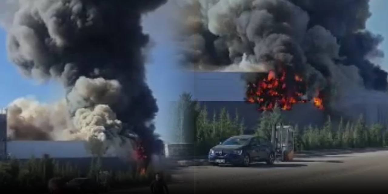 Son dakika | Ankara'da korkutan boya fabrikası yangını!