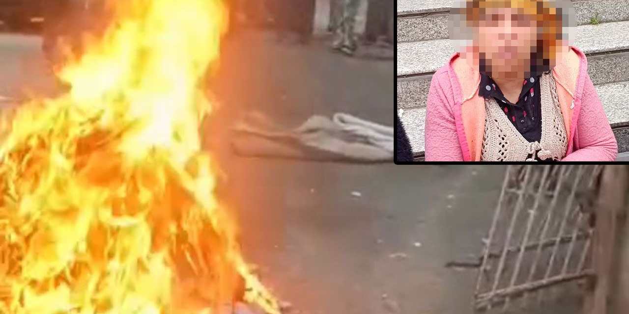 Geliniyle basılan adam oğlunu bıçakladı: Karısı eşyalarını sokağa atıp yaktı