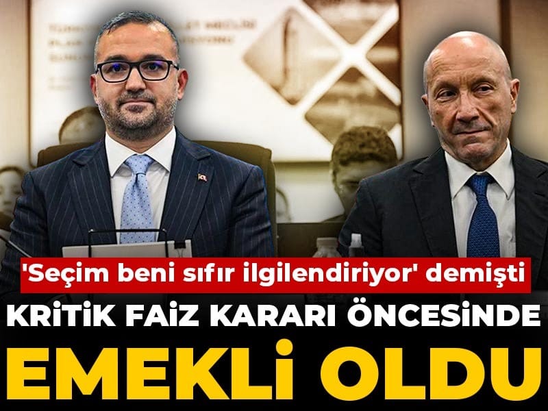 Merkez Bankası Başkan Yardımcısı kritik faiz kararı öncesinde görevinden ayrıldı