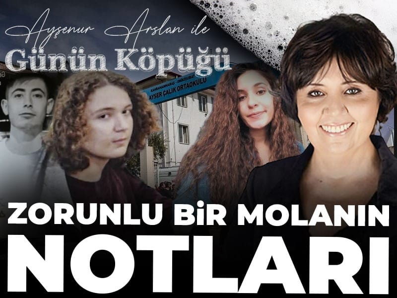 Zorunlu bir molanın notları