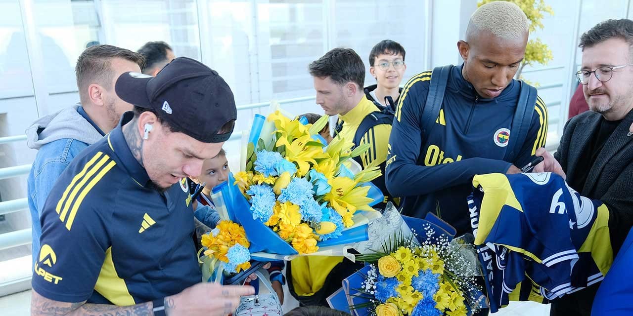 Fenerbahçe kafilesi Konya'da