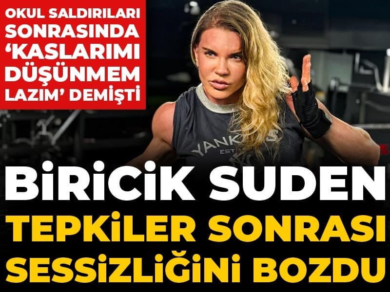 Okul saldırıları paylaşımı tepki çeken Biricik Suden sessizliğini bozdu!