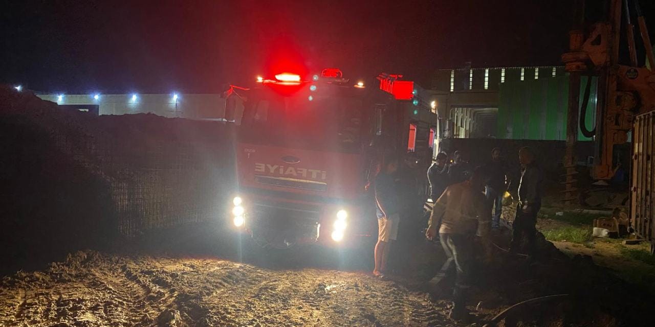 Hatay'da konteynerde yangın: 1 işçi yaşamını yitirdi