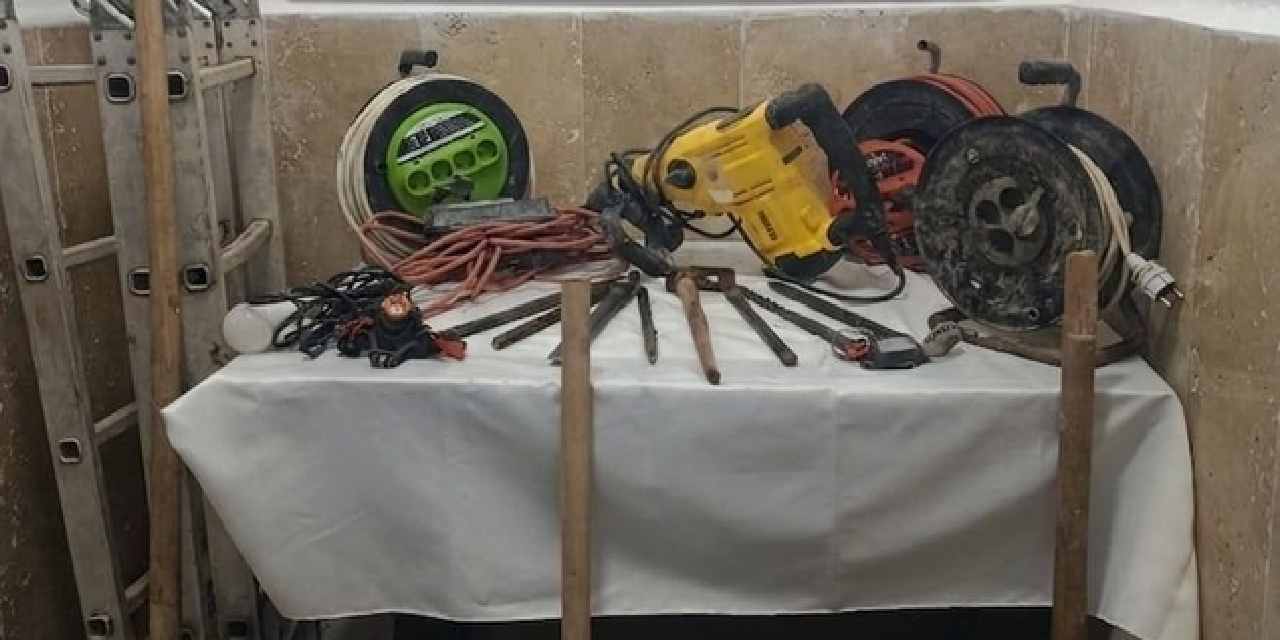 Kaçak kazı yaparken suçüstü yakalandılar