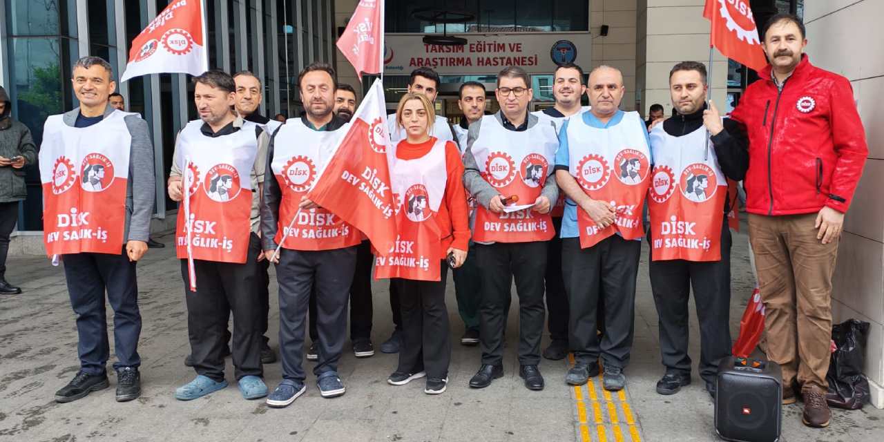Dev Sağlık-İş’ten imza kampanyası: “Haklarımızı istiyoruz”