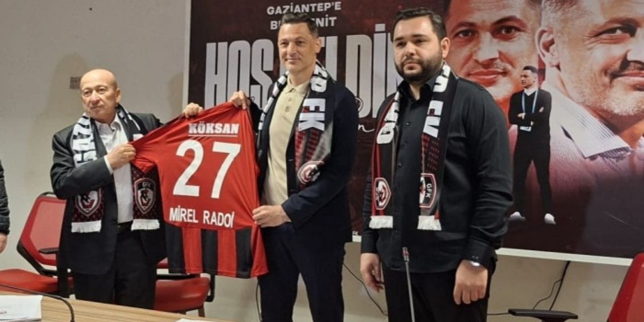 Gaziantep FK'nın yeni teknik direktörü imzayı attı