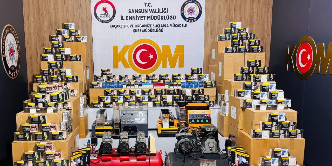 Gizli bölme deşifre edildi! 1 milyondan fazla makaron çıktı