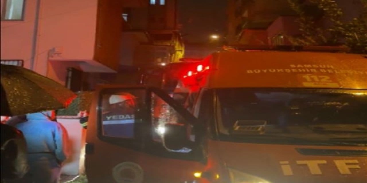 Samsun’da faciadan dönüldü: Anne ve 6 aylık bebeği hastanelik oldu