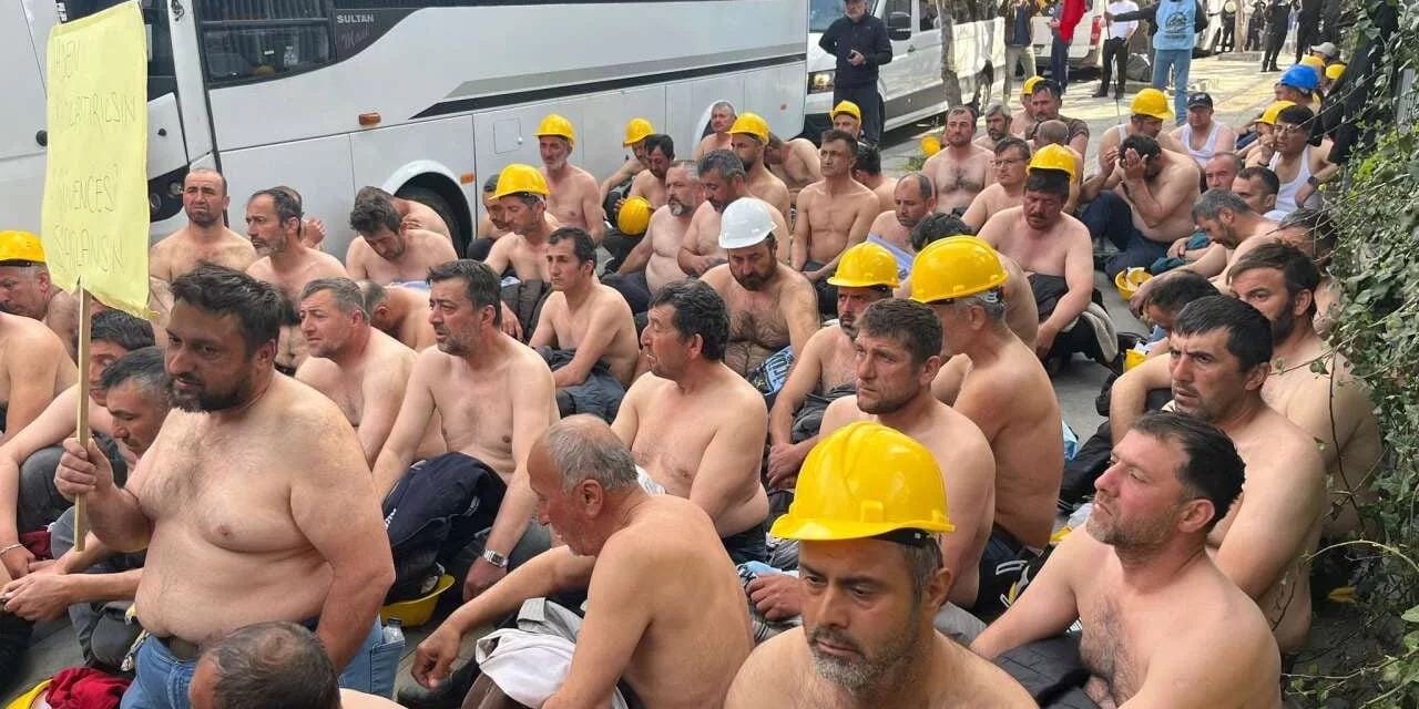 Ankara’da madenci eylemi sürüyor: 81 işçi açlık grevinde