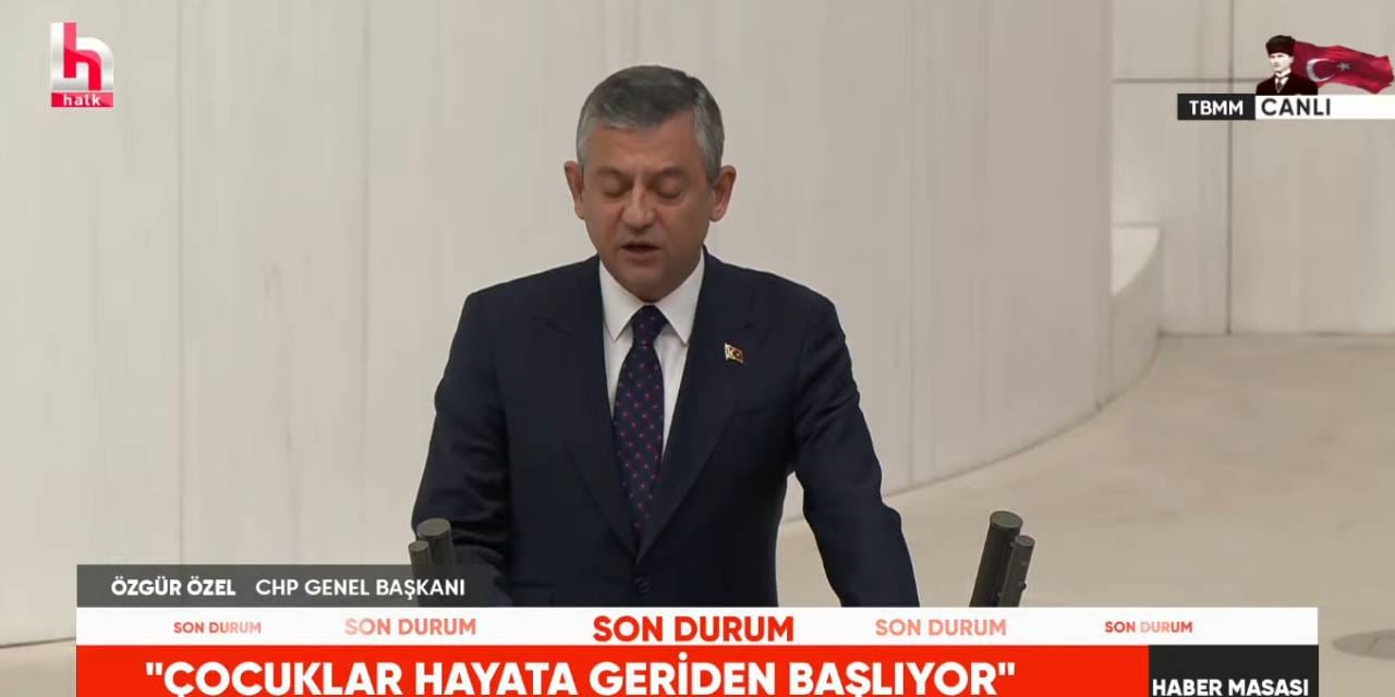Son Dakika | Özel'den 23 Nisan konuşması! "Egemenliğin tek adamlara değil millete tescilinin yıldönümü"