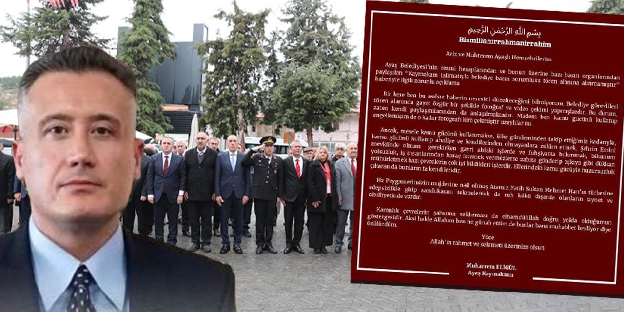 23 Nisan töreninden sonra skandal açıklama! Tepki toplayan kaymakam paylaşımı apar topar sildi