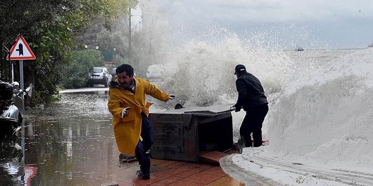 Sel, çığ, fırtına ve zehirlenme tehlikesi! İçişleri Bakanlığı il il saydı