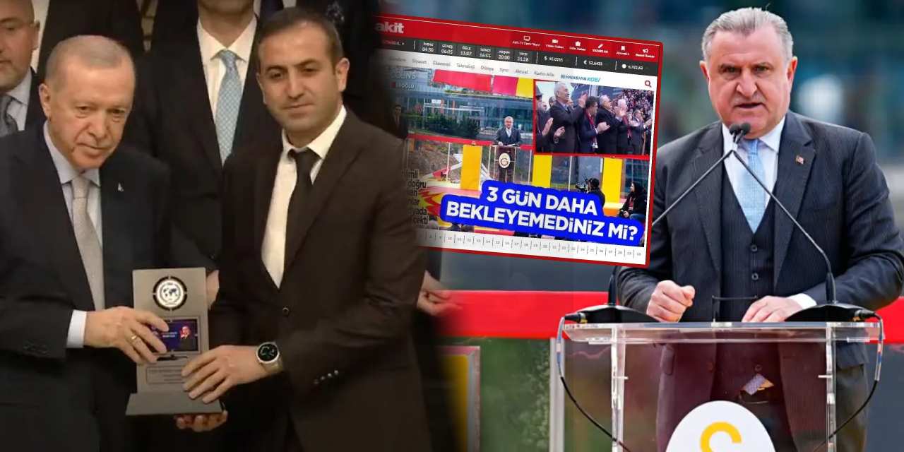 Erdoğan'dan ödüllü Yeni Akit spor bakanına verdi veriştirdi!