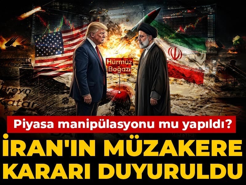 Son Dakika | İran'ın müzakere kararı duyuruldu