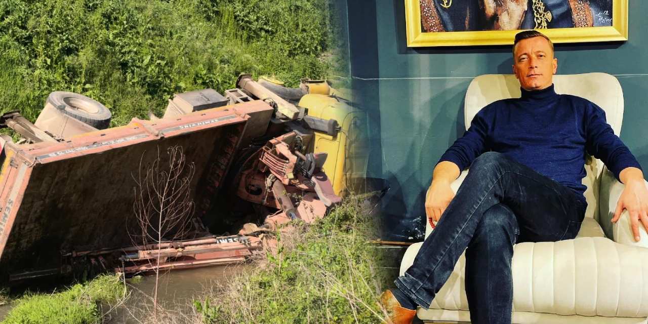 Dereye uçan araçtan atlayan sürücü hayatını kaybetti!