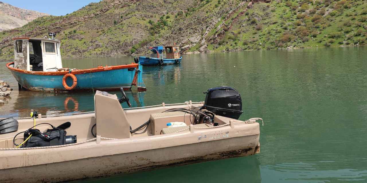 Fırat Nehri'ne düşen kampçı için arama çalışması başlatıldı