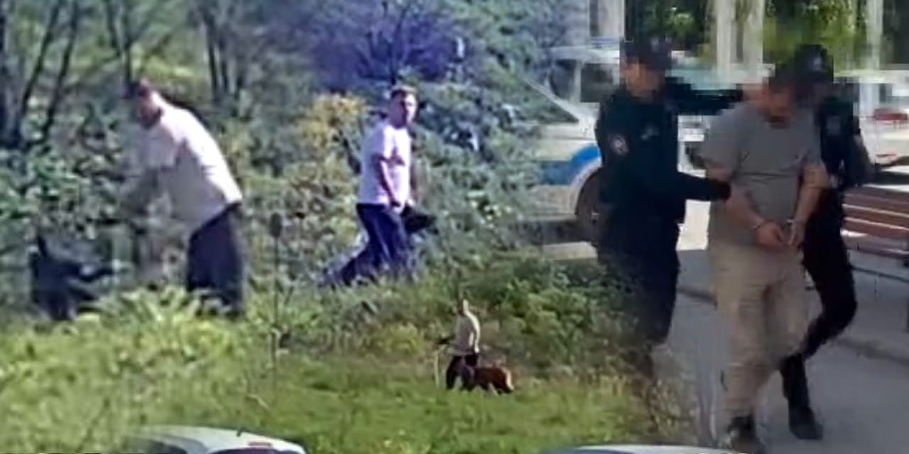 Köpeğe 'kemerli şiddet' faili yakalandı!