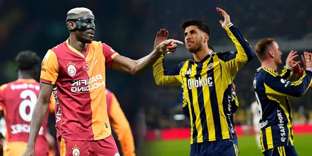 Galatasaray Fenerbahçe: İşte ilk 11'ler! Osimhen ve Asensio belli oldu