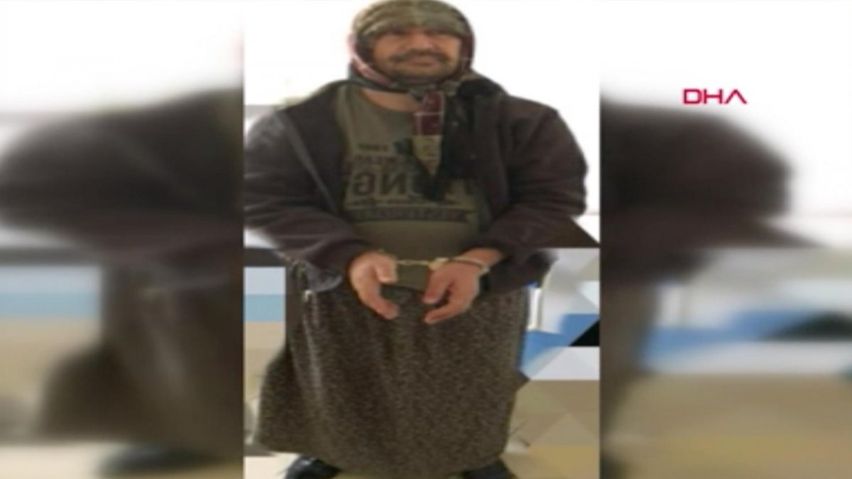 Beş yıldır aranan suç makinesi, ormandaki barakasında 'teyze' kılığında yakalandı