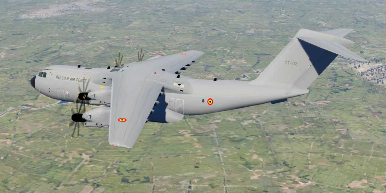 Belçika’ya ait askeri uçağa ateş açıldı