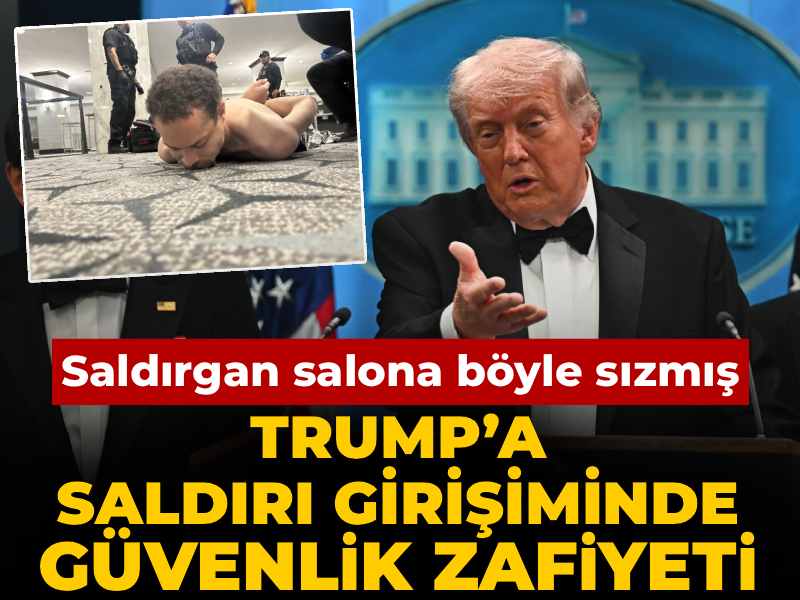 Trump’a saldırı girişiminde güvenlik zafiyeti! Saldırgan salona böyle sızmış
