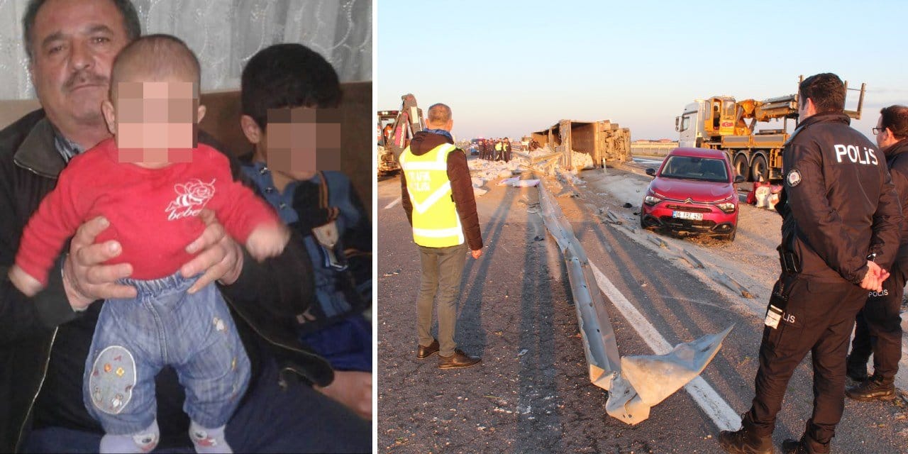 Yardım etmek için durdu faciayı yaşadı: 5 çocuk babası hac yolunda can verdi